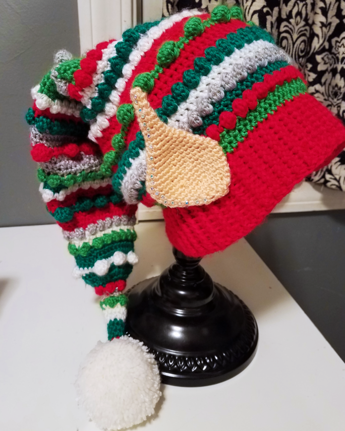 Crochet Elf Beanie One Size Fits Most