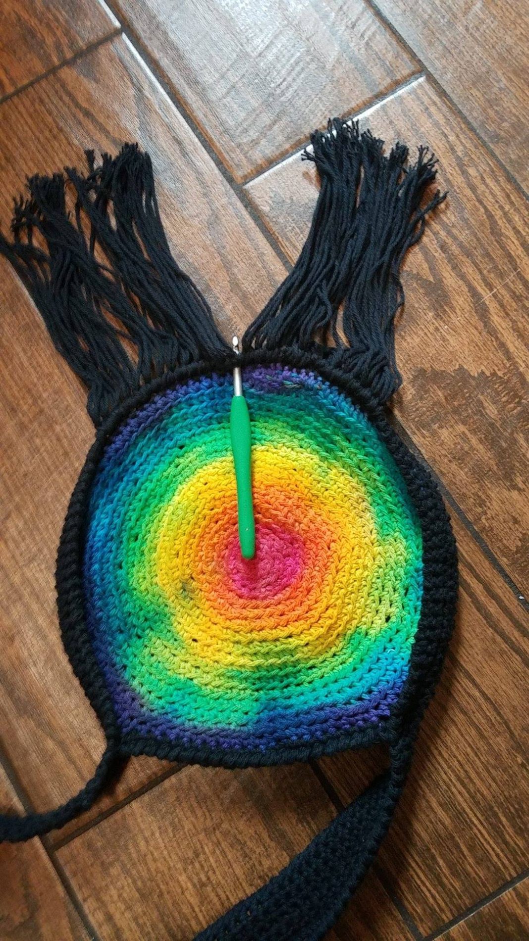 Crochet Boho Purse Tie Dye HowTo! Crochetverse