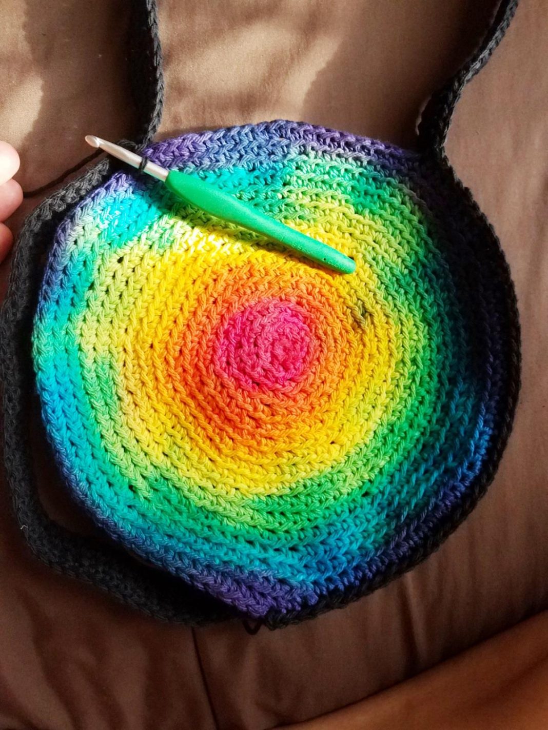 Crochet Boho Purse Tie Dye HowTo! Crochetverse