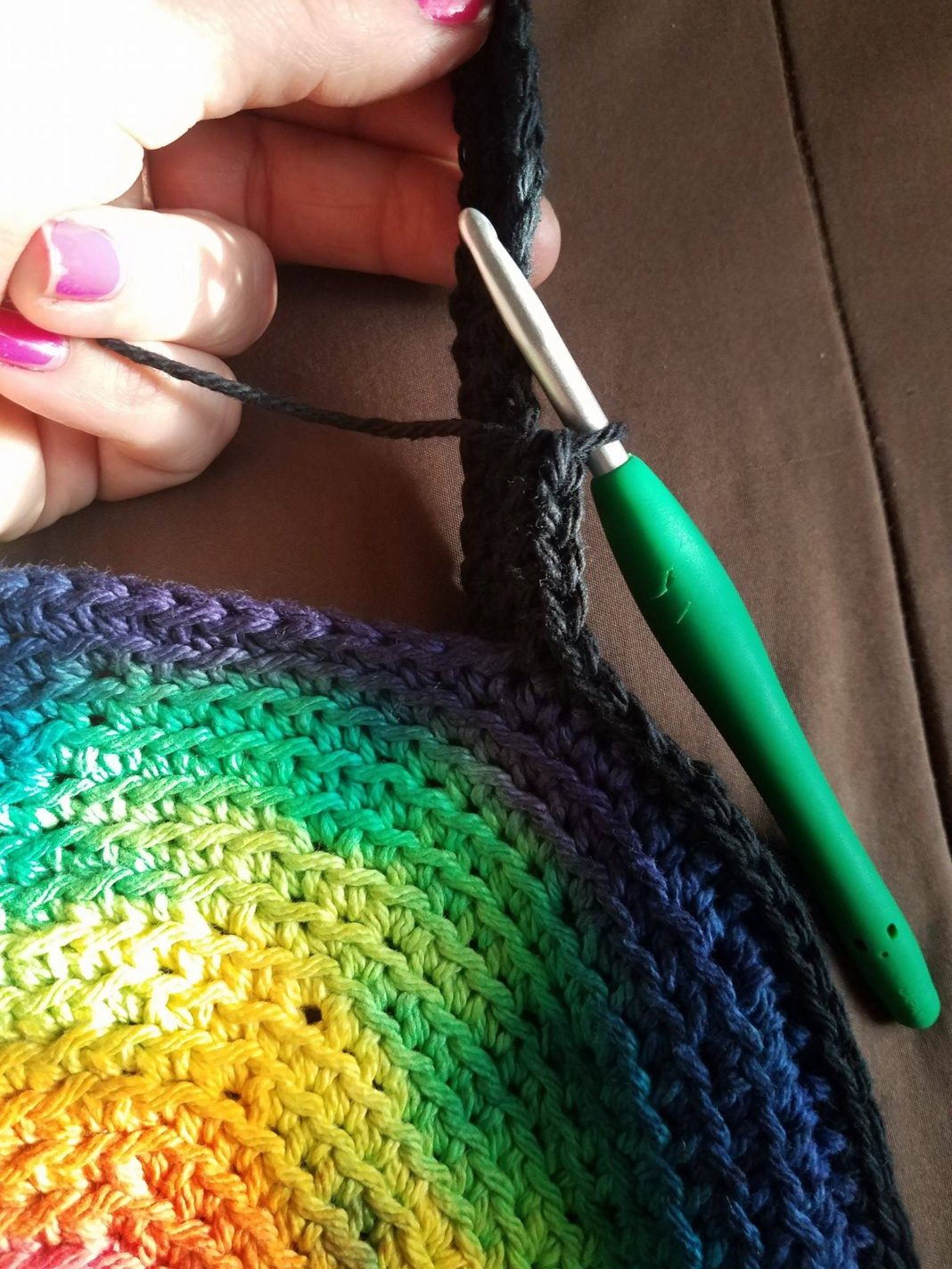 Crochet Boho Purse Tie Dye HowTo! Crochetverse