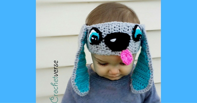 Puppy Kisses Earwarmer Pattern Release 