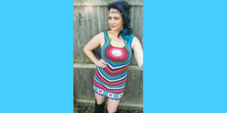 Stripey Siren Boho Crochet Dress Pattern – Hot off the Hook!