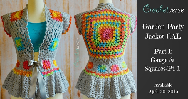Garden Party Jacket Crochet-Along CAL