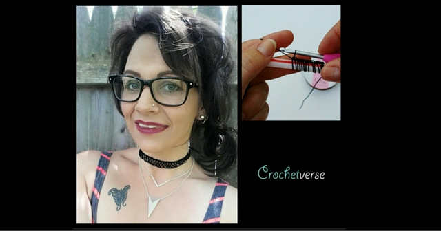 Make a Crochet Tattoo Necklace with a STRAW! Video
