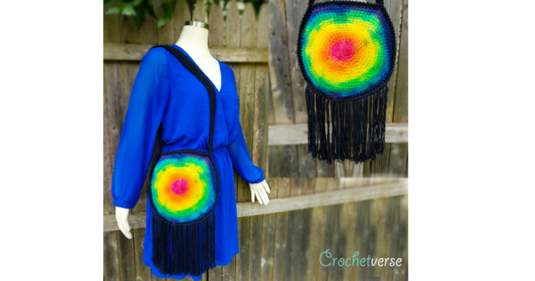 Crochet Boho Purse – Tie Dye How-To!