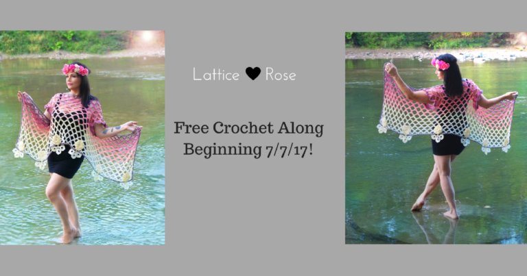 Lattice Rose Shawl Vest Crochet Along – RELAUNCH!