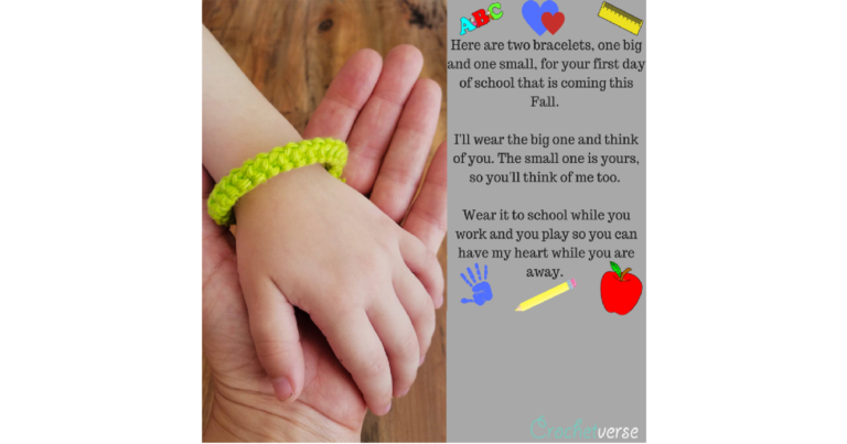 Cute Bracelet Duo for 1st Day of School!