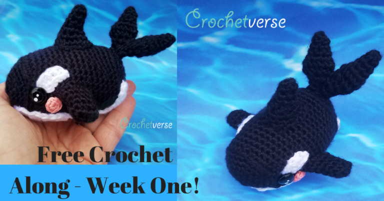 Orca Whale Crochet Along – Week One – UK Terms