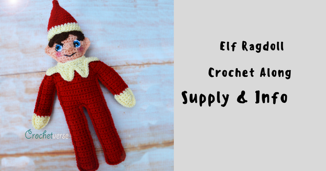 Free Elf Ragdoll Crochet Along! Info & Supply
