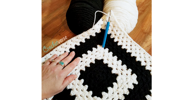 Free Basic Endless Granny Square Crochet Pattern