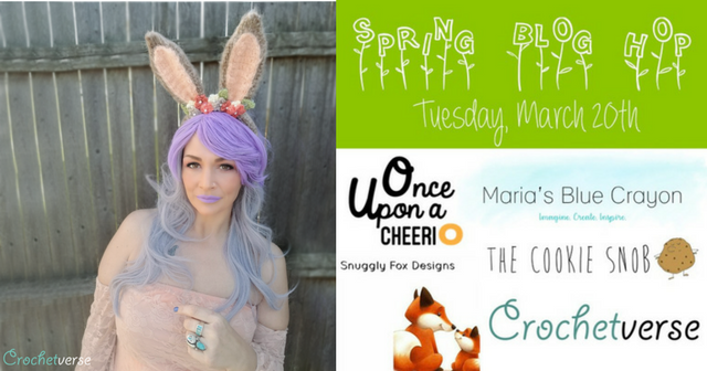 Spring Blog Hop with Me! New Honey Bunny Headband!