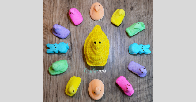 Pocket Peep – Free Easter Crochet Pattern!