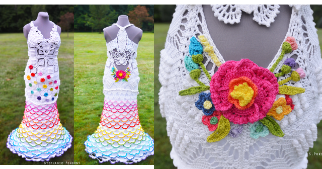 My Dream Dress & Free Crochet Square Pattern